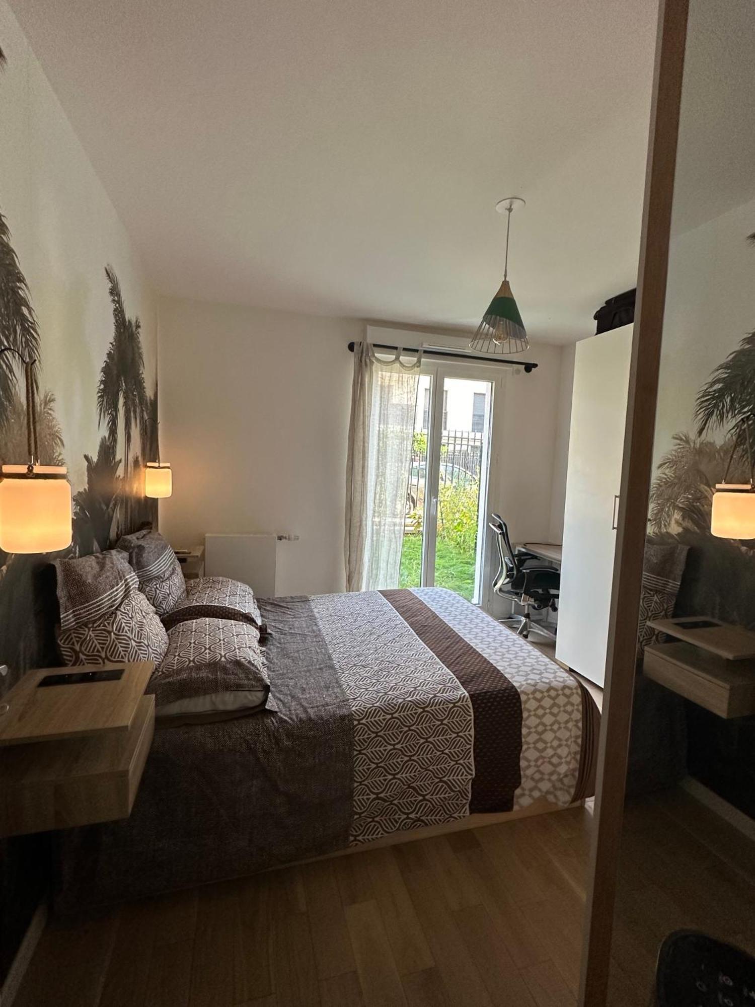 Cosy Summer Stay In Boho Style Apartment - 8 Mins From Paris Center - Garden And Underground Parking Кламар Екстериор снимка